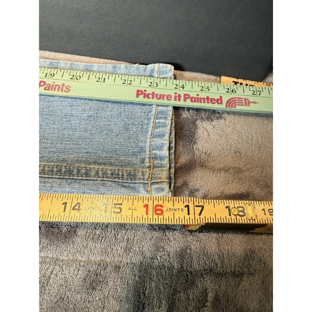 The Children's Place Girl's Skinny Straight denim blue‎ Jeans Adjustable Size 4T